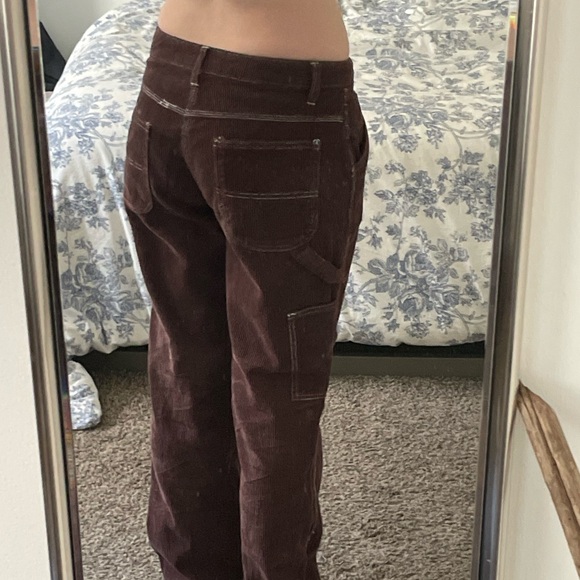 Brown Corduroy Five Star Pants - Picture 3 of 6